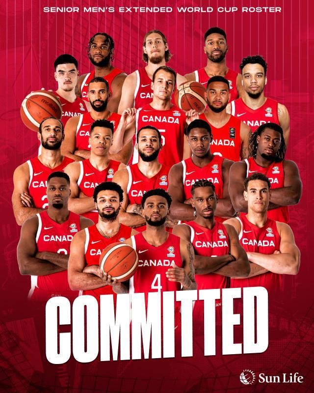 V体育官网-比美国更有星味？穆雷亚历山大领衔加拿大18人名单